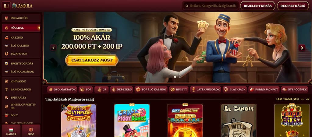 Casoola Casino, a legzseniálisabb hely, ahol megfordulhatsz.