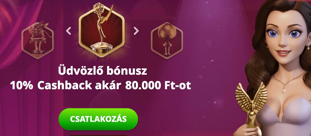 Elérhető bónuszok az Infinity kaszinó oldalán.