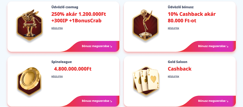Hétvégi reload és ingyenes pörgetés az infinity casinoban.