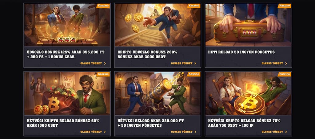 Wintino bónuszok, promóciók és VIP-program.