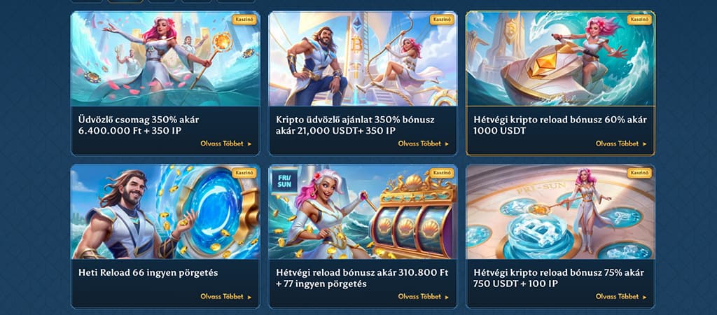 élő cashback illettve üdvözlő bónusz az online kaszinóban.